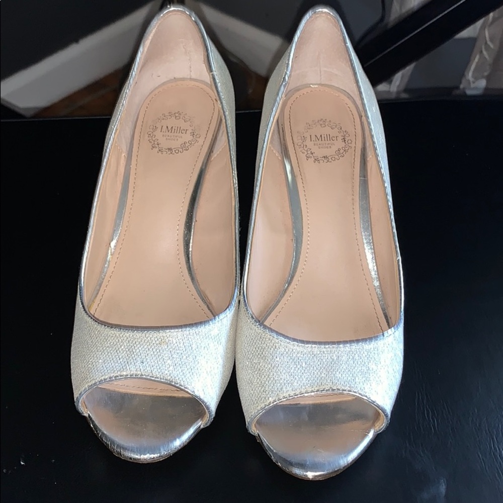Silver heels